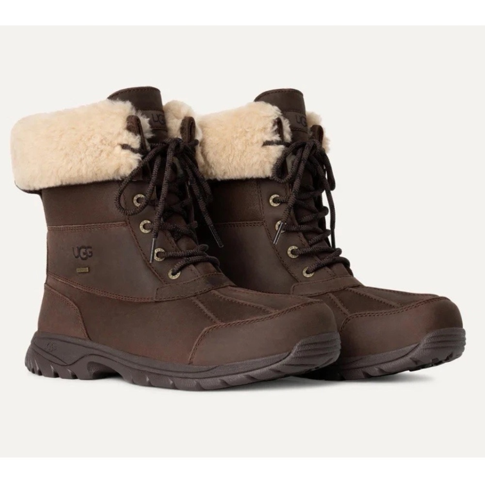 UGG | Mens Butte Distressed Boot Burnt Cedar Size 12 Brown Hiking High Top - Picture 1 of 15